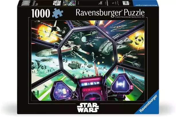 1000 Piece Jigsaw Puzzle - Star Wars: TIE Fighter Cockpit | Ravensburger