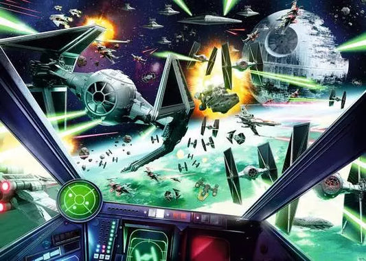 1000 Piece Jigsaw Puzzle - Star Wars X-Wing Cockpit | Ravensburger