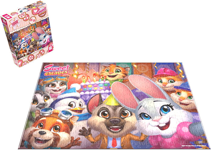 1000 Piece Jigsaw Puzzle - Sweet Escapes Buzz's Birthday Keepsake | USAOPOLY