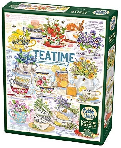 1000 Piece Jigsaw Puzzle - Tea Time | Cobble Hill