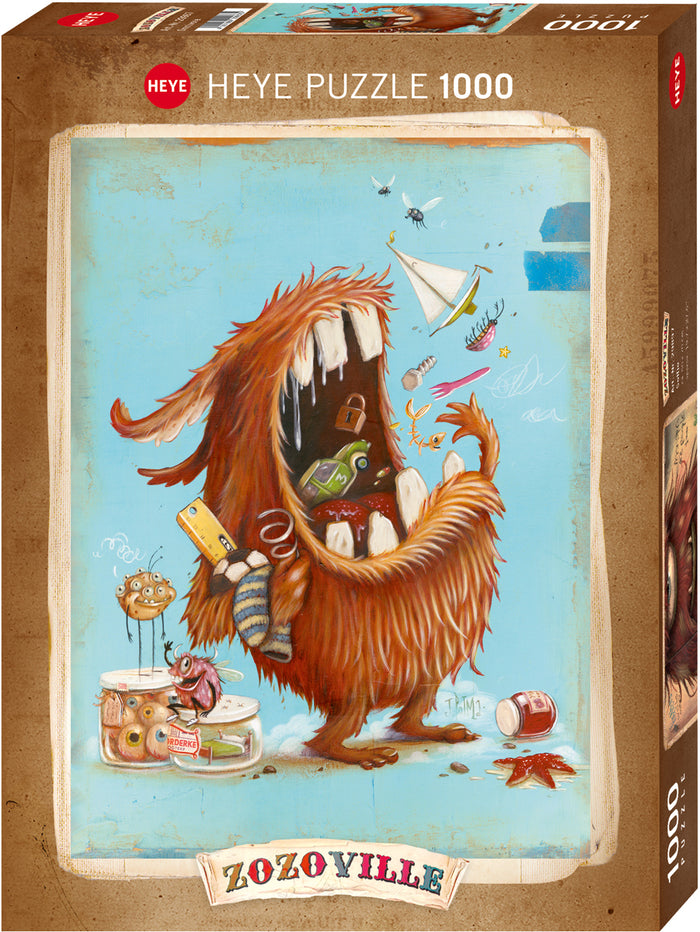 Image of Heye 1000 piece jigsaw puzzle Omnivore