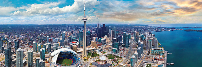 1000 Piece Panoramic Jigsaw Puzzle - Toronto, Canada | EUROGRAPHICS