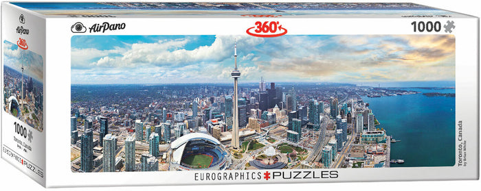 1000 Piece Panoramic Jigsaw Puzzle - Toronto, Canada | EUROGRAPHICS