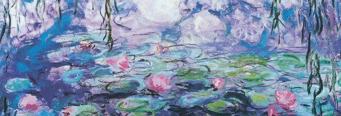 1000 Piece Panoramic Jigsaw Puzzle - Water Lillies | EUROGRAPHICS