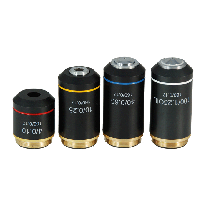 10X Achromatic Microscope Objective Lens Working Distance 1.5mm
