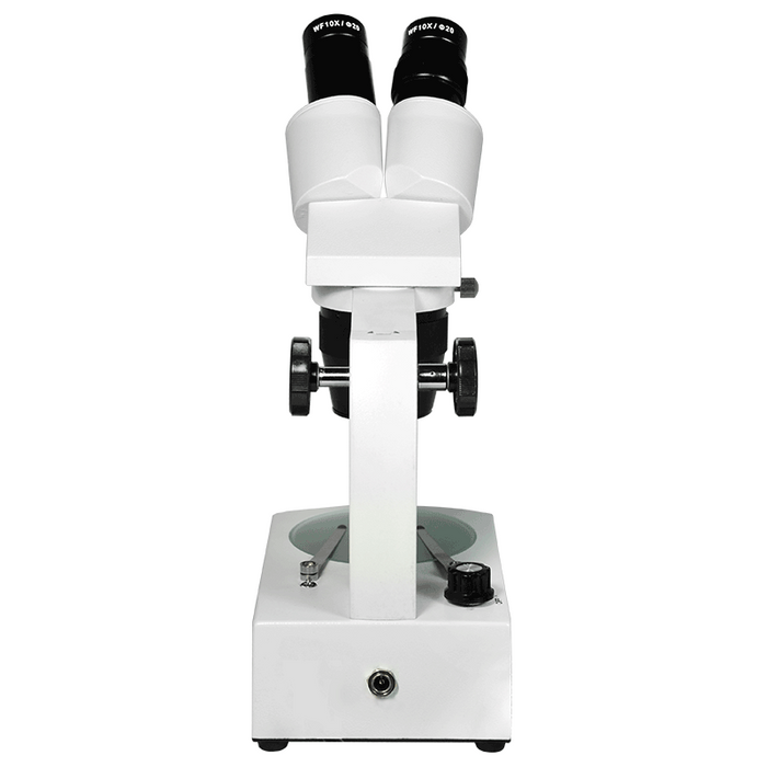 10X/30X Widefield Stereo Microscope, Binocular, Track Stand, LED Top and Bottom Light, Bright Field
