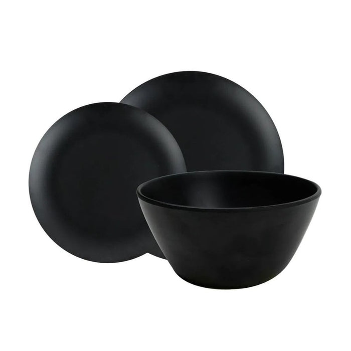 12-Piece Melamine Set - Shale