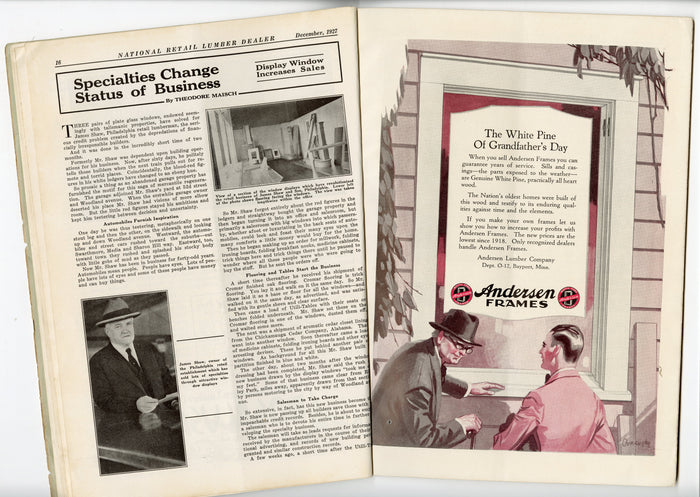 1927 National Retail LUMBER DEALER MAGAZINE, Christmas Edition, Woodworking, Construction, Craftsmen