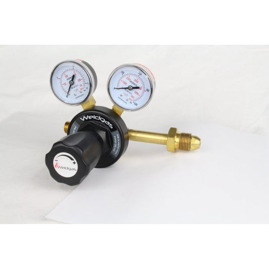 2 Gauge Single Stage Argon Regulator - Side Entry