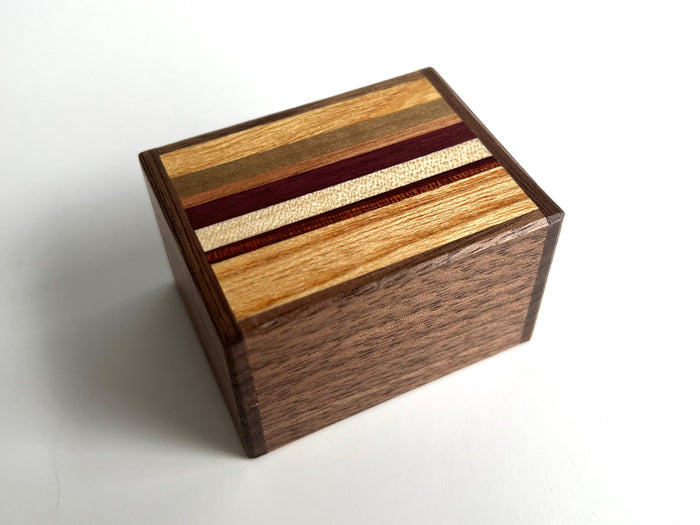 2 sun 7 Step Natural Wood Japanese Puzzle Box