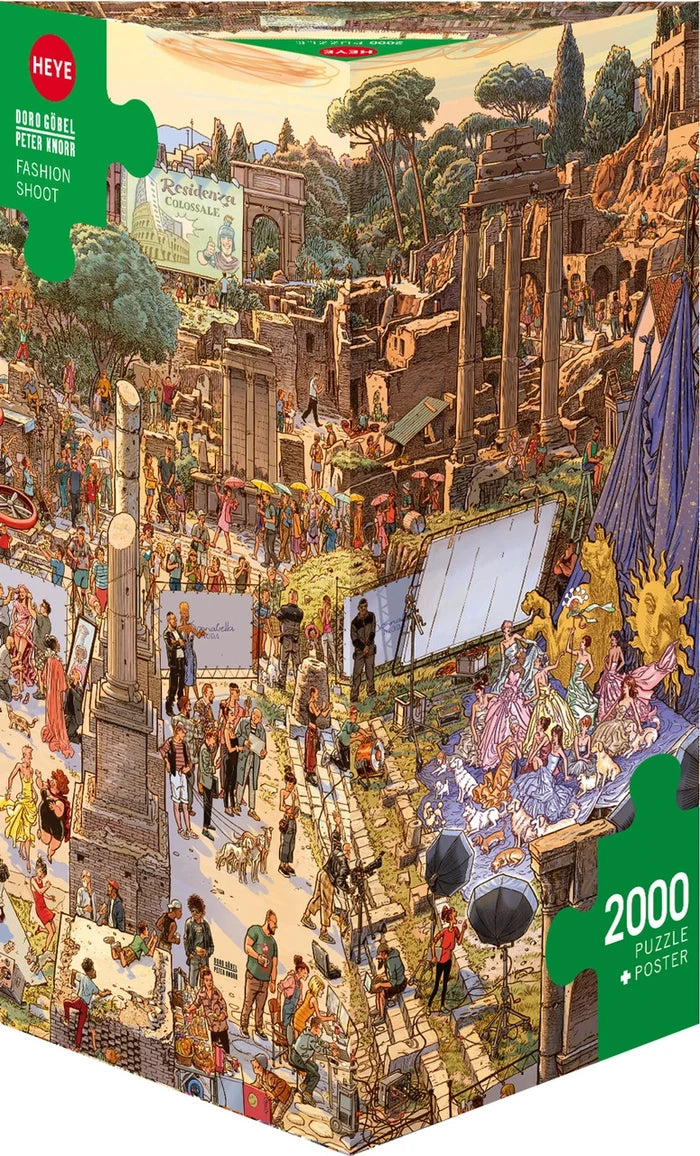 2000 Piece Jigsaw Puzzle - Fashion Shoot | Heye