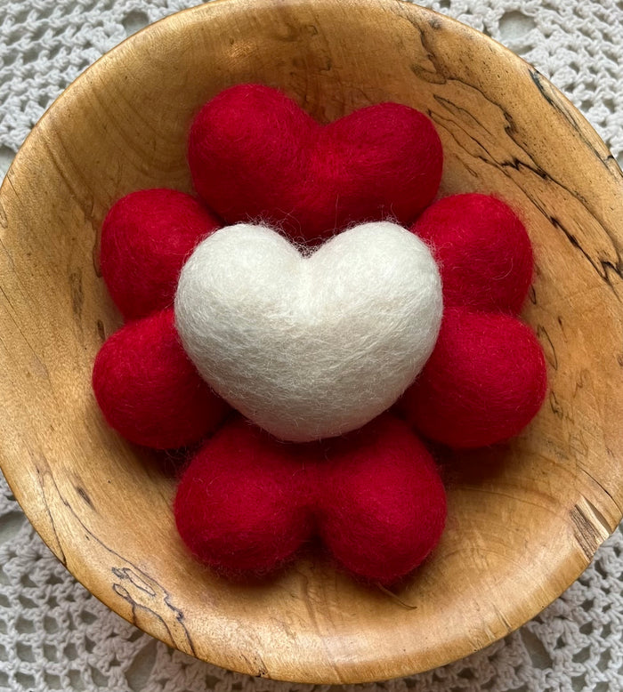 2.14.26 Warm & Wooly Felted Hearts with Kathryn Bourque