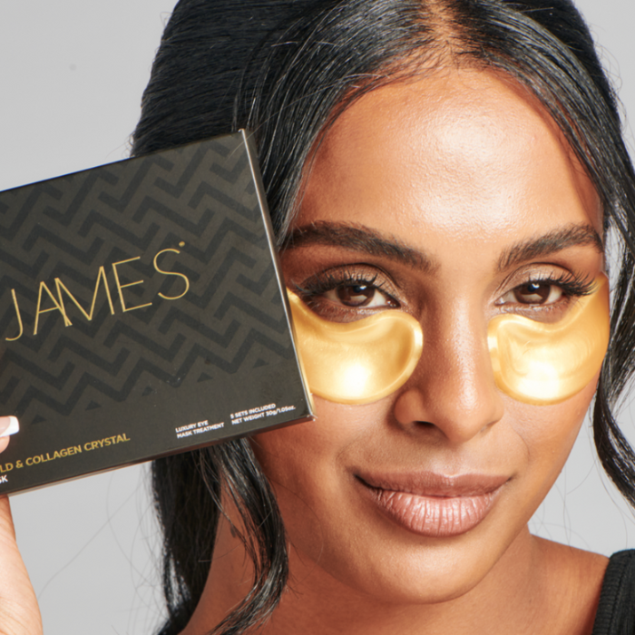 24K Gold & Collagen Crystal Eye Mask Pregnancy-safe