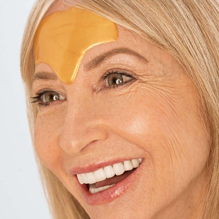 24K Gold & Collagen Crystal Forehead Mask