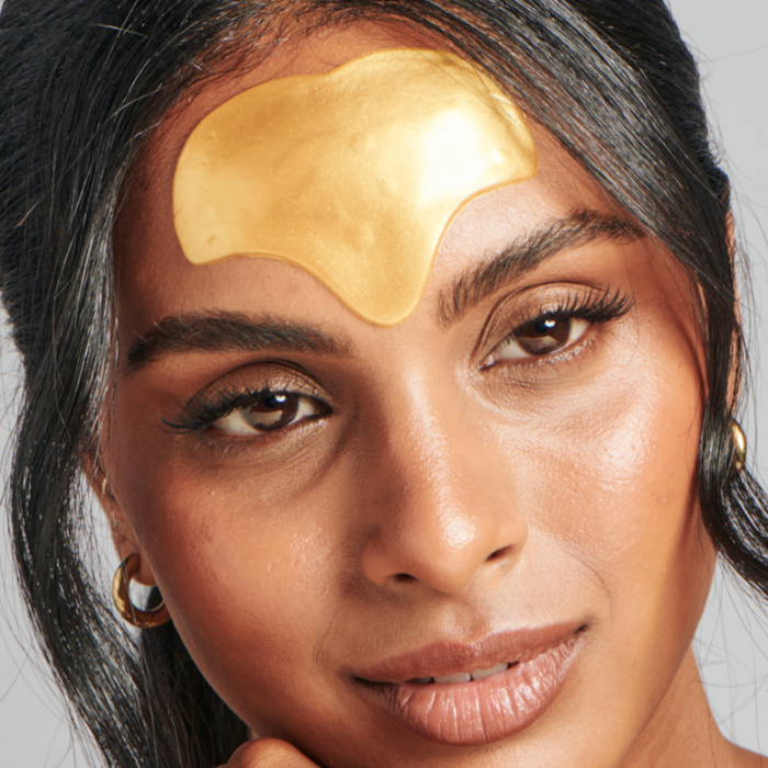 24K Gold & Collagen Crystal Forehead Mask