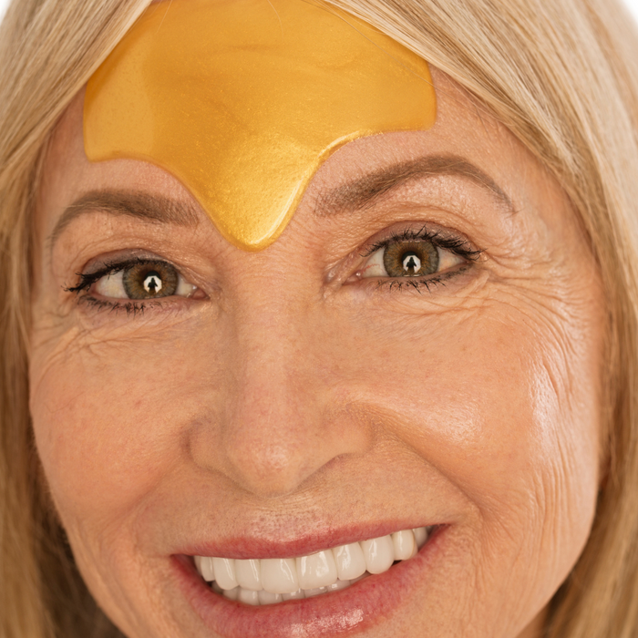 24K Gold & Collagen Crystal Forehead Mask