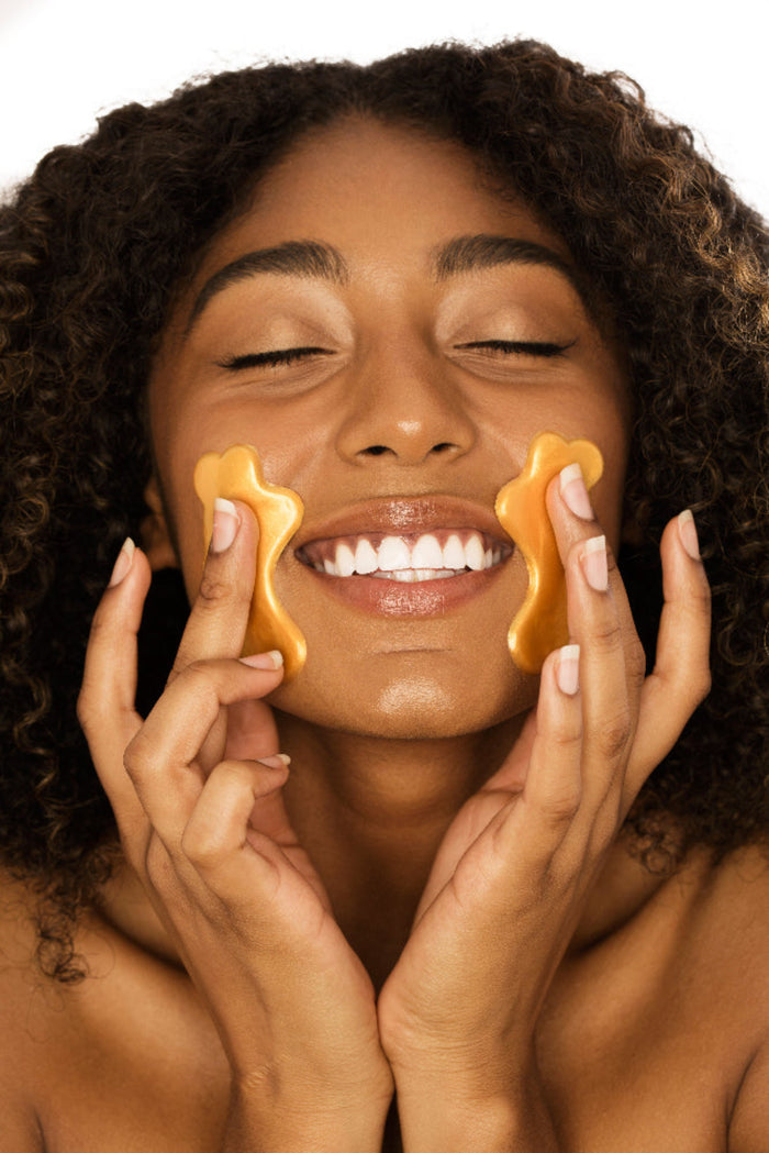 24K Gold & Collagen Crystal Smile Line Mask
