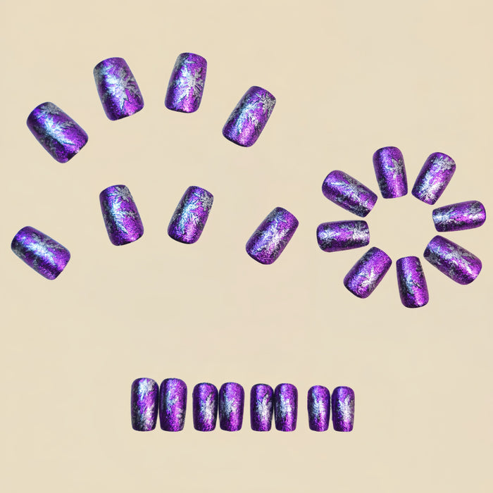 24pcs/Set Press On Nails Y1312