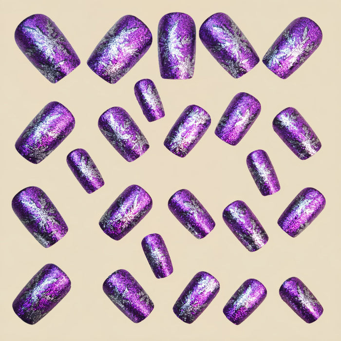 24pcs/Set Press On Nails Y1312