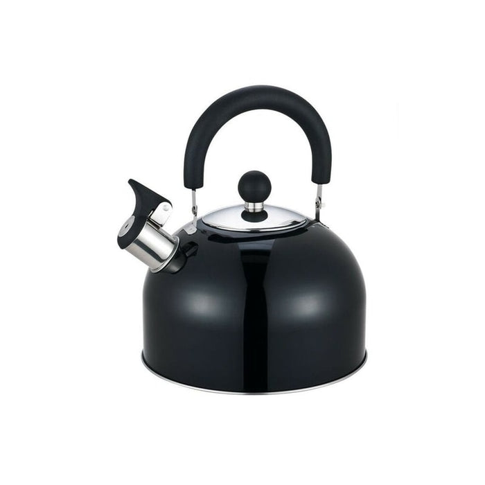 2.5L Stainless Steel Whistling Kettle - Black