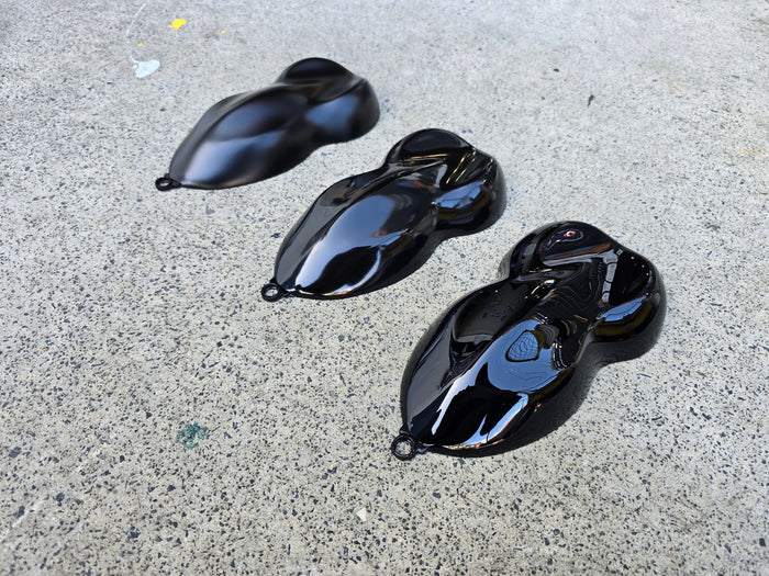 2K 4:1 Matt Black Automotive Paint Kit 5L