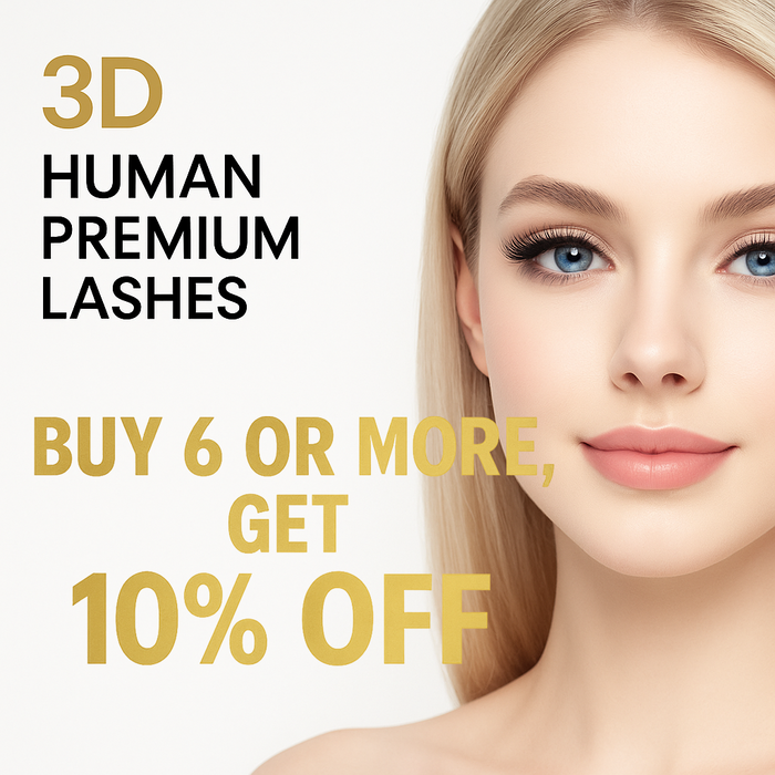 3D Human Primium Human Lashes - #3DP-42