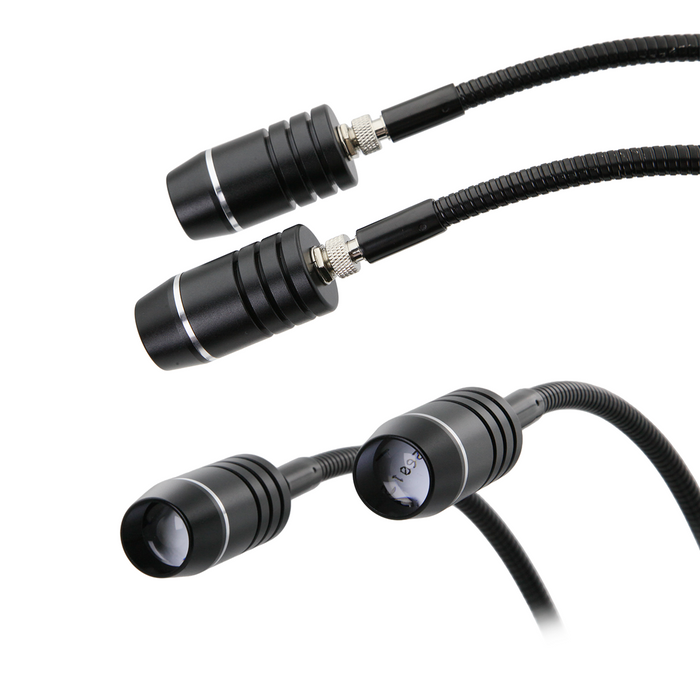 3Wx2 UV LED Light LED Quantity 64 UV LED Dual Gooseneck Light (Power Adapter Not Included) ML02221423