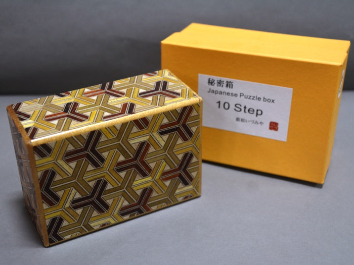 4 Sun 10 Step 3C Kikkou  Japanese Puzzle Box