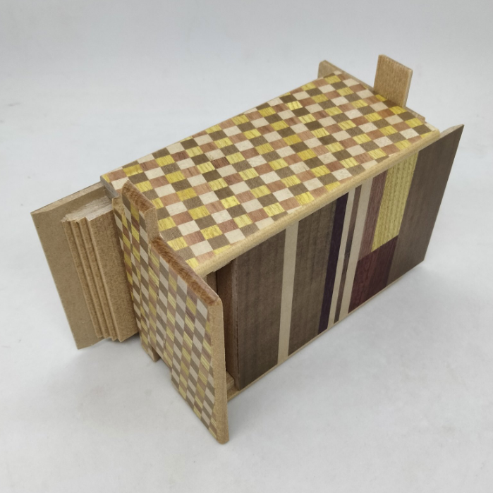 4.2 Sun 27 Step Creative Yosegi Japanese Puzzle Box
