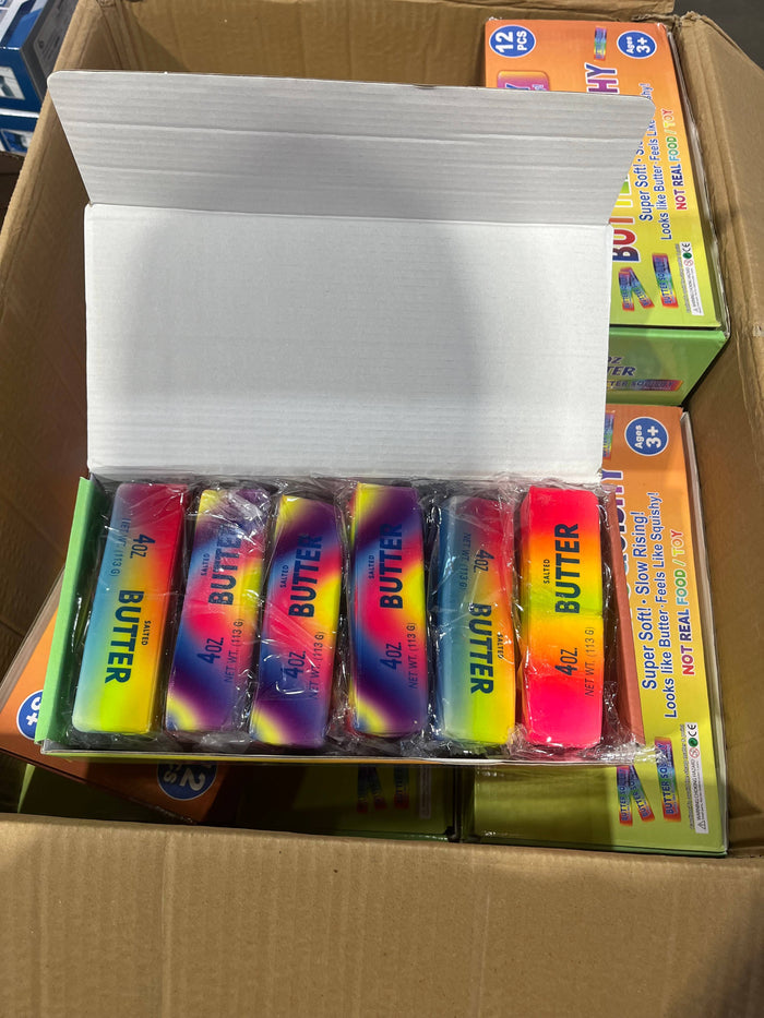 4oz Squishy RAINBOW Butter