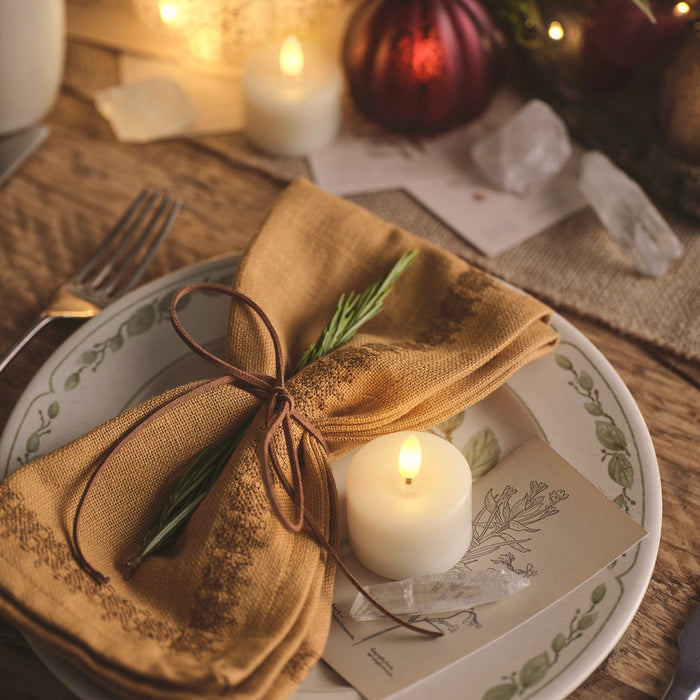 6 Ivory TruGlow® LED Mini Votive Candles With Remote Control