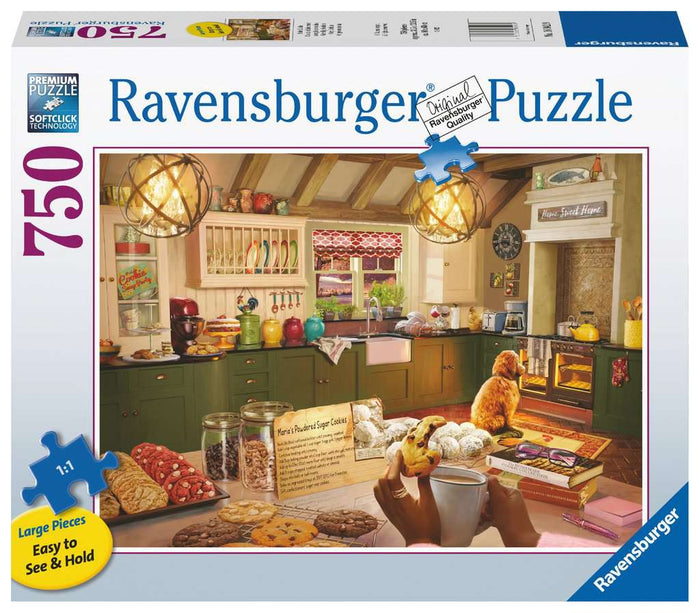 750 Large Piece Jigsaw Puzzle - Cozy Kitchen | Ravensburger