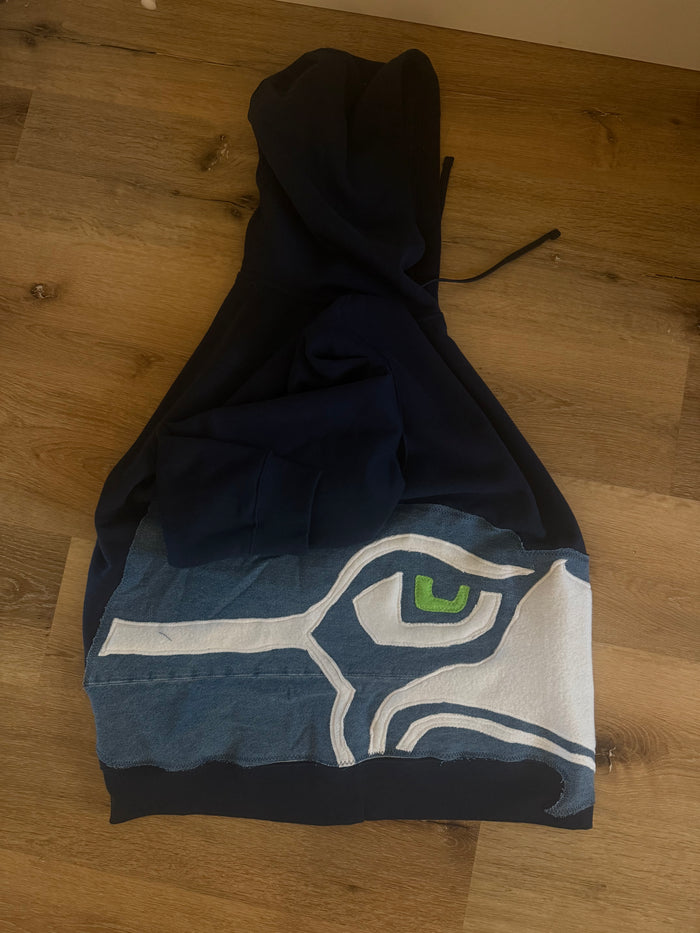 Seattle Seahawks Custom Logo Hoodie