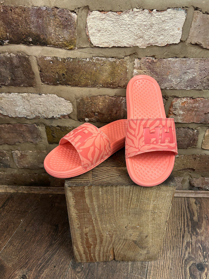 Helly Hansen coral sliders