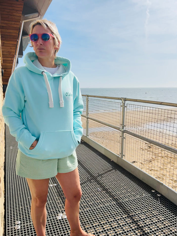Cleethorpes Ice Mint Hoody- BEACH LOVER
