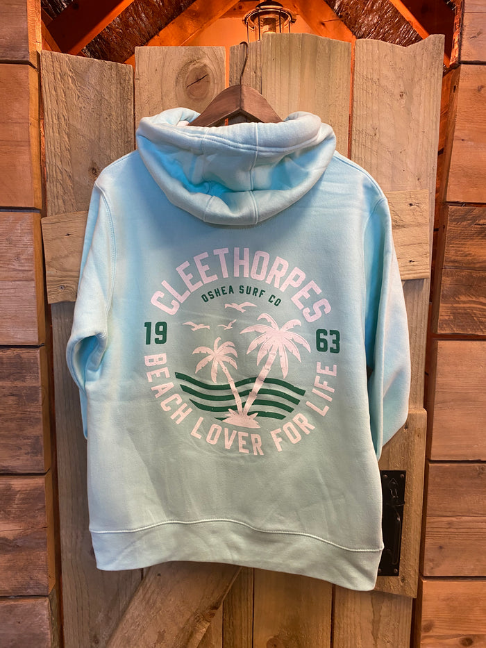 Cleethorpes Ice Mint Hoody- BEACH LOVER
