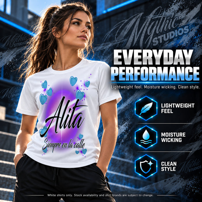 Personalized Name Art T-Shirt by Mythic Airbrush, additional product image 5