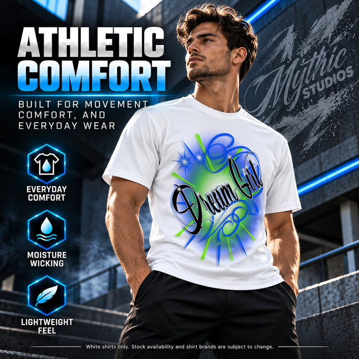 Personalized Name T-Shirt by Mythic Airbrush, additional product image 4
