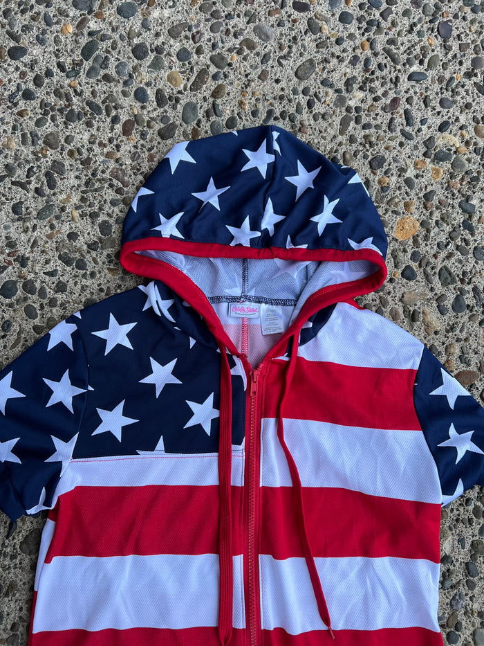 American Flag Romper Small/Medium