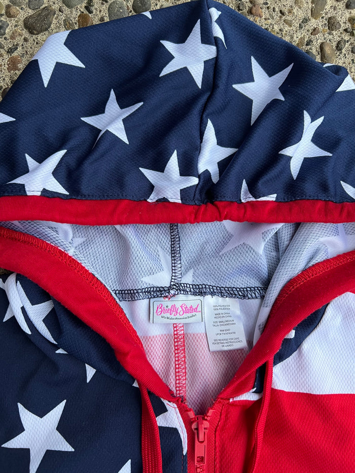 American Flag Romper Small/Medium