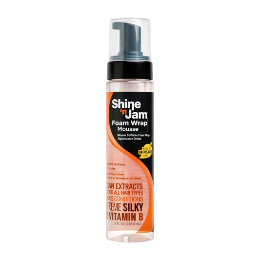 ampro Shine 'N Jam Foam Wrap Mousse [Supreme Hold] 8oz