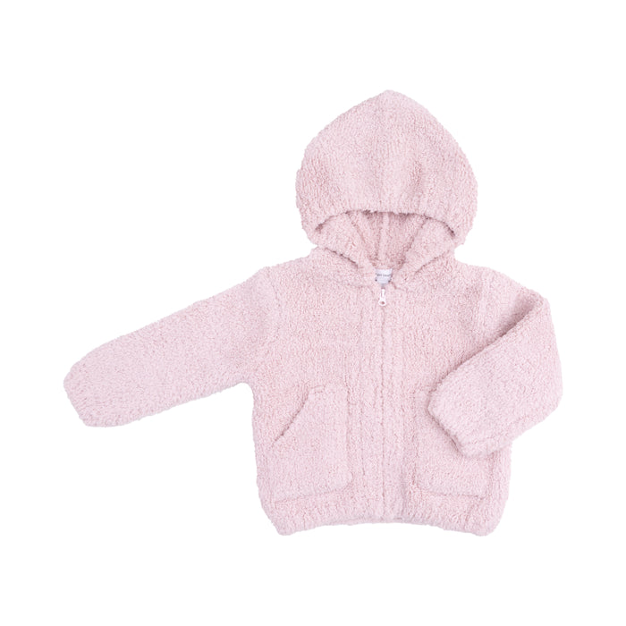 Angel Dear Chenille - Blush Hooded Jacket