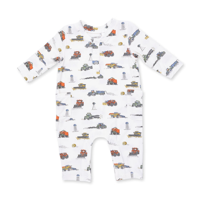 Angel Dear Farm Machines - Uni Romper