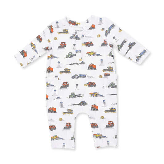 Angel Dear Farm Machines - Uni Romper