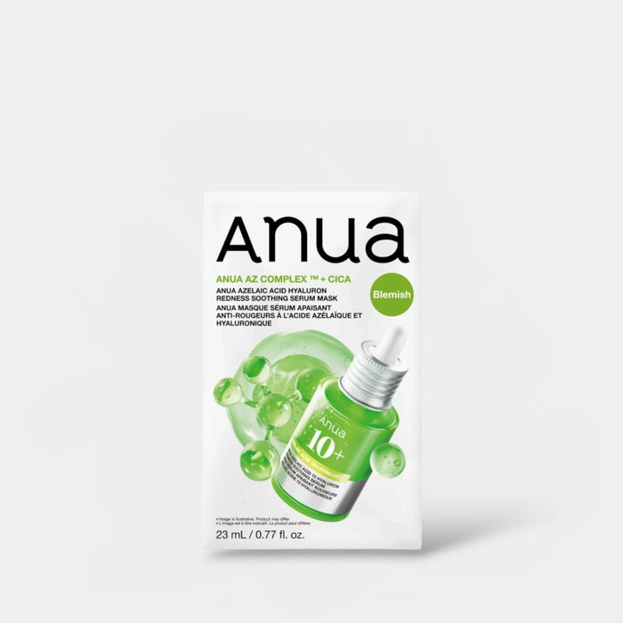 Anua Azelaic Acid Hyaluron Redness Soothing Serum Mask (1 Sheet) قناع مصل مهدئ لاحمرار حمض الهيالورونيك من أنوا أزيليك - Princess Cosmetics Qatar