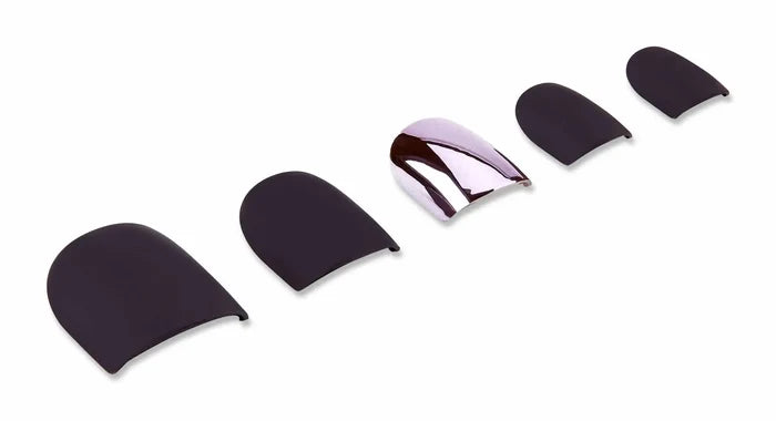 Ardell Nail Addict Premium Nails Burgundy Chrome