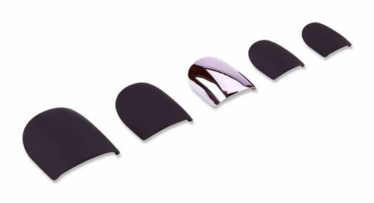 Ardell Nail Addict Premium Nails Burgundy Chrome