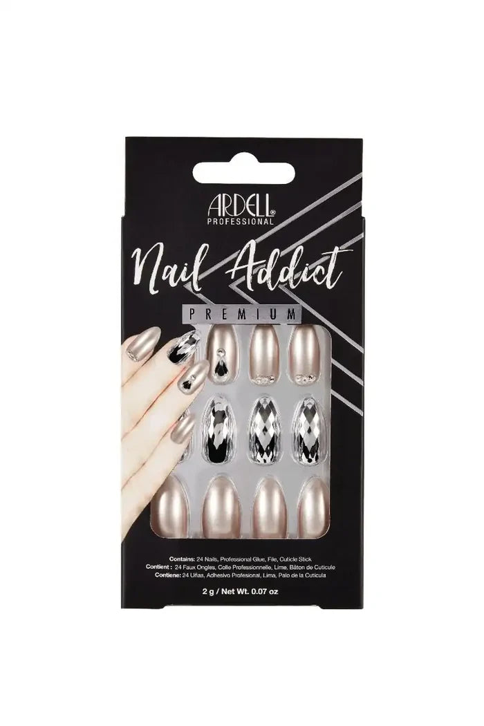 Ardell Nail Addict Premium Nails Champagne Ice