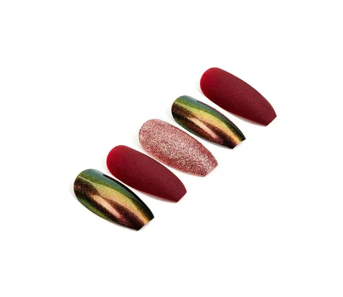 Ardell Nail Addict Premium Nails Red Cateye