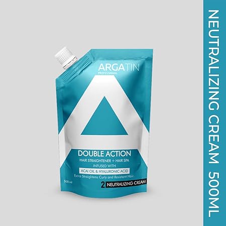 ARGATIN Professional Hair Straightening & Neutralizing Cream Combo - 500ml